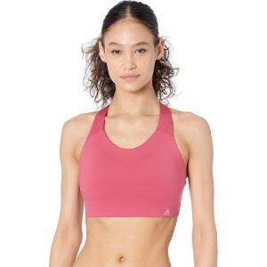 adidas Women’s Ultimate AEROREADY Fitness Gym Training Pilates Yoga High Support Workout Bra(Wild Pink)