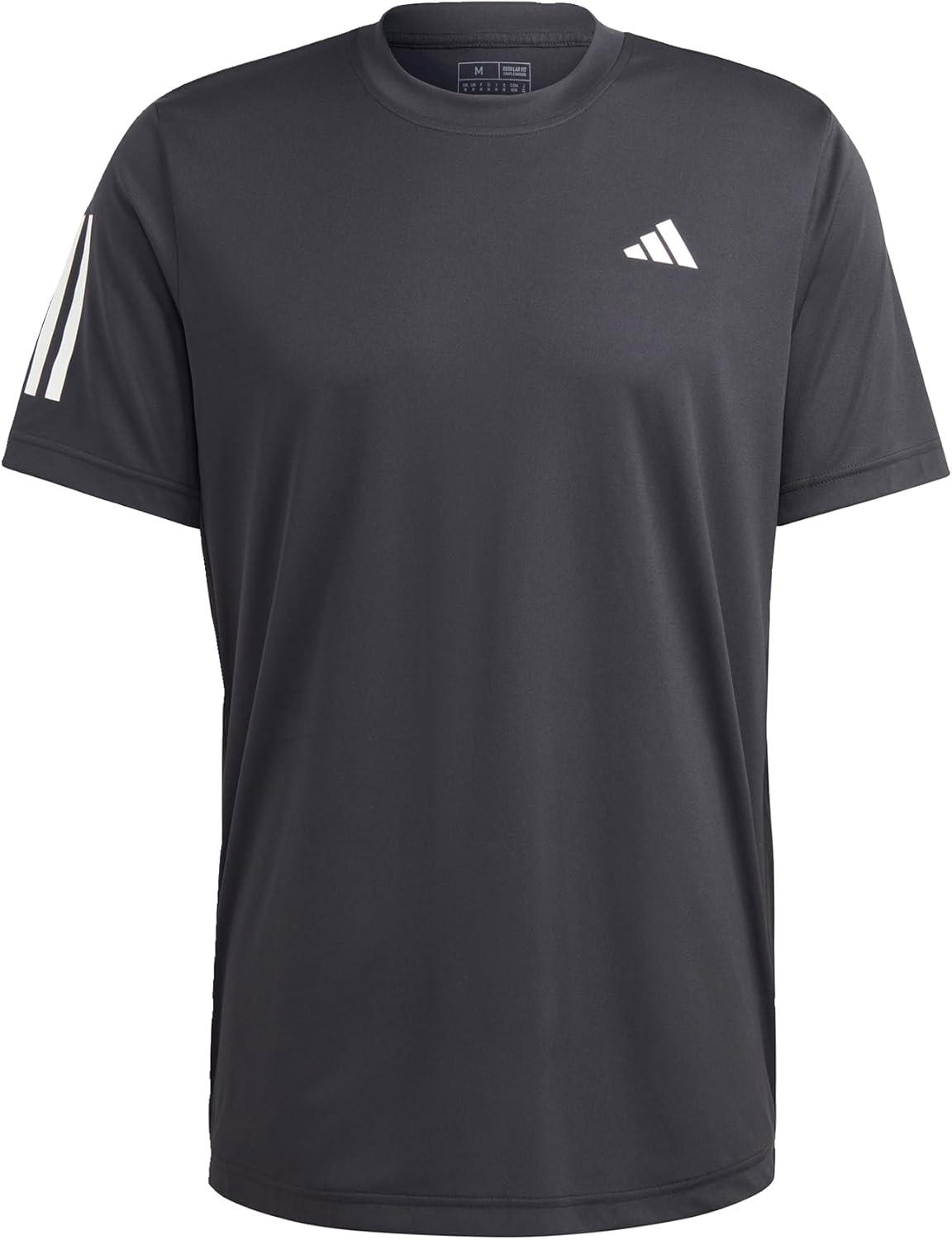 imageadidas Mens Club 3Stripes Tennis TShirtBlack
