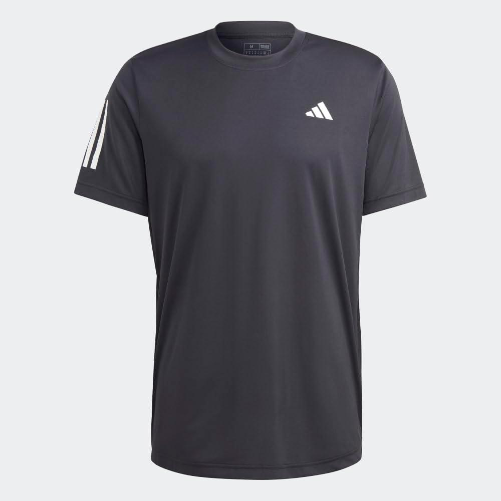 imageadidas Mens Club 3Stripes Tennis TShirtBlack