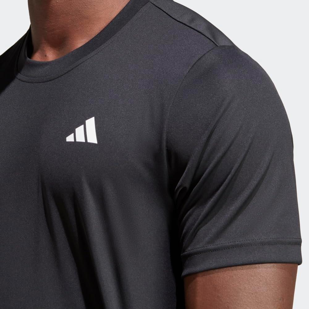 imageadidas Mens Club 3Stripes Tennis TShirtBlack