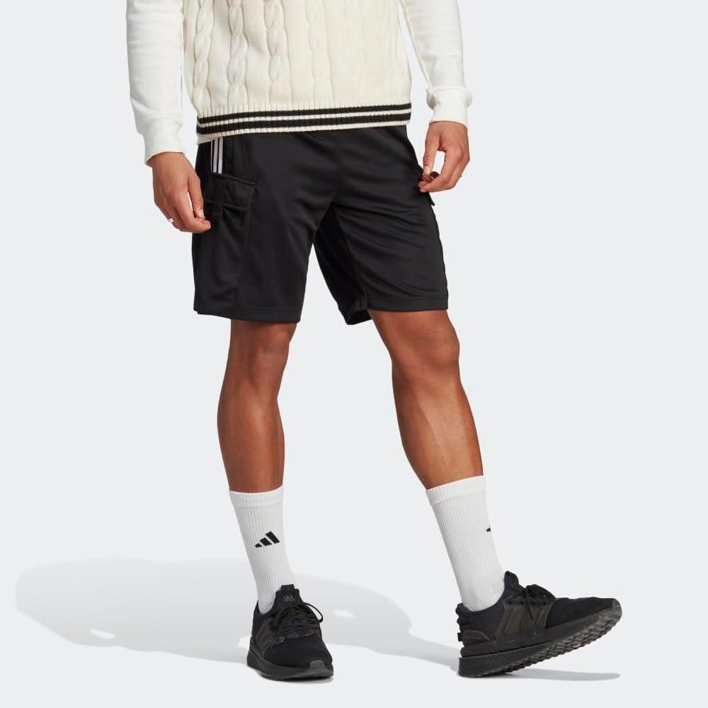 imageadidas Mens Tiro Cargo ShortsBlackWhite