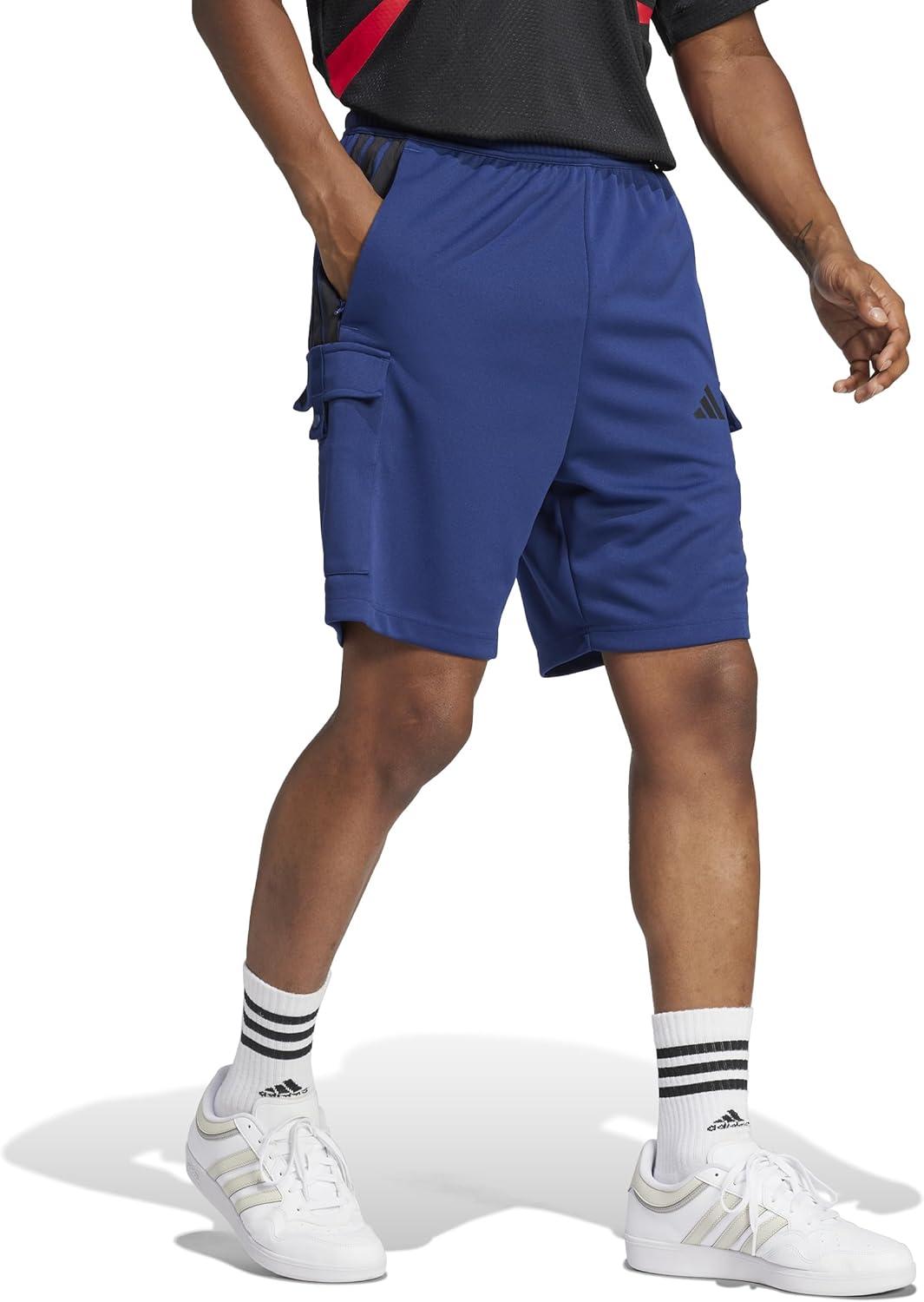 imageadidas Mens Tiro Cargo ShortsDark BlueBlack