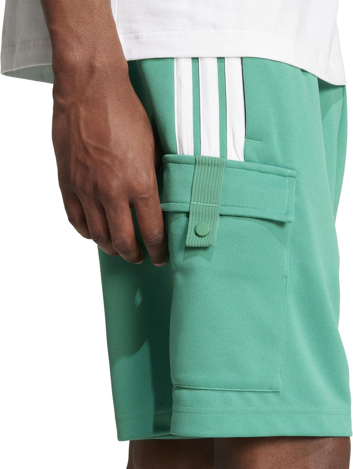 imageadidas Mens Tiro Cargo ShortsSemi Court GreenWhite