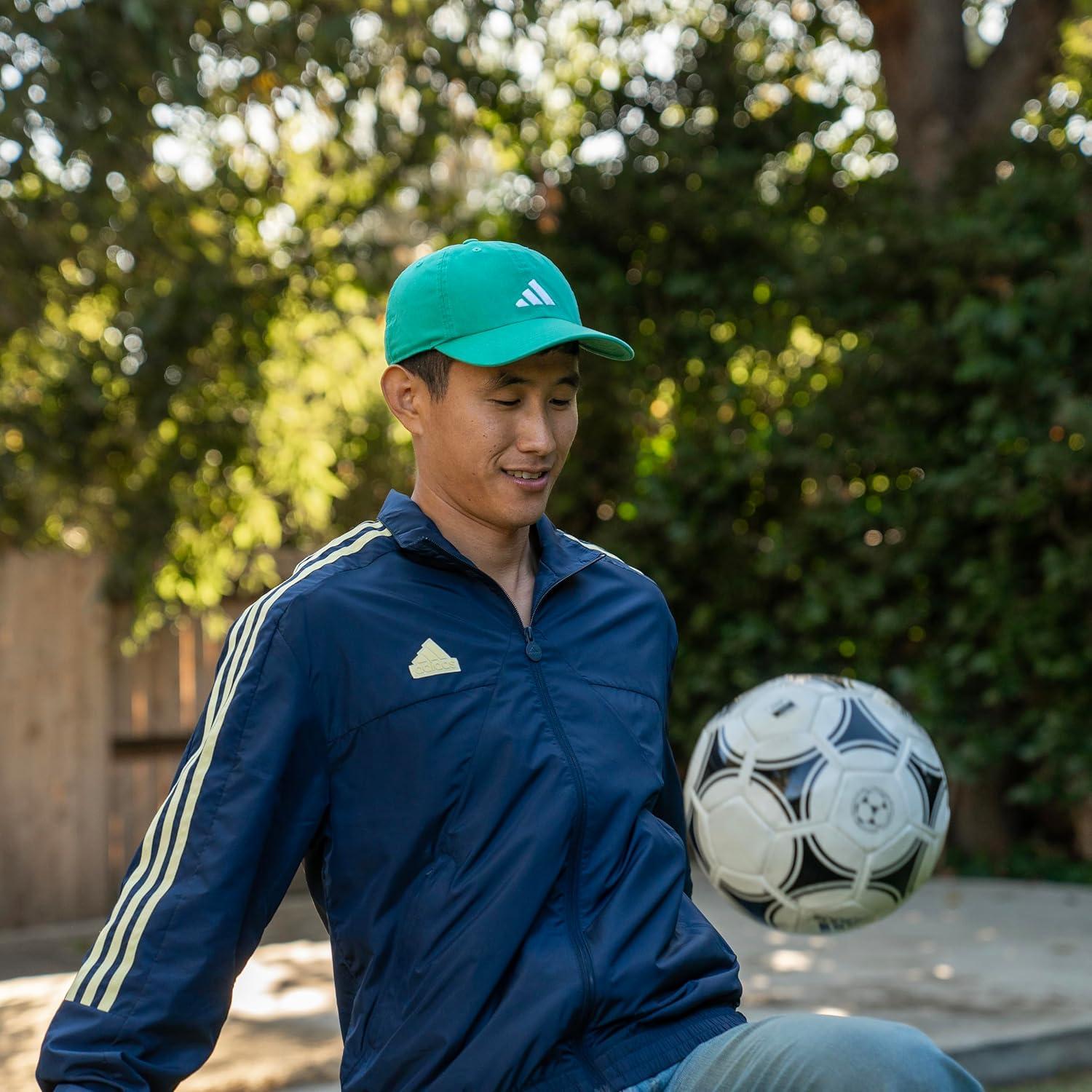 imageadidas Mens Ultimate Relaxed Adjustable Cotton CapGrey SixPure Ruby Red30