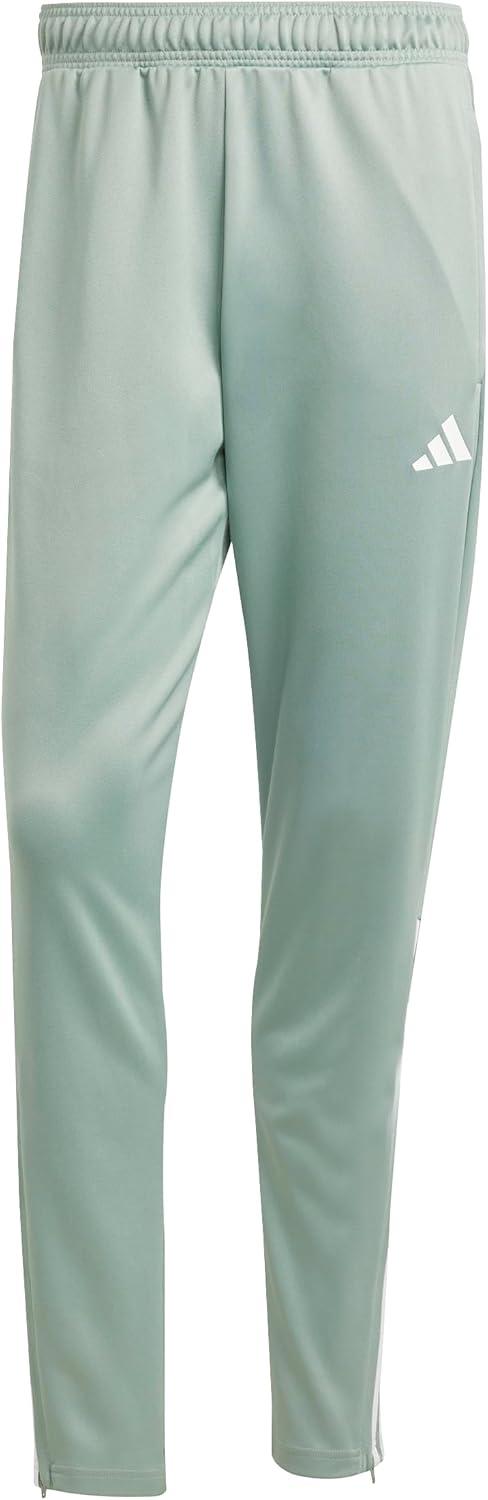 imageadidas Originals Mens Sereno Cut 3Stripes Slim Tapered PantsSilver GreenWhite