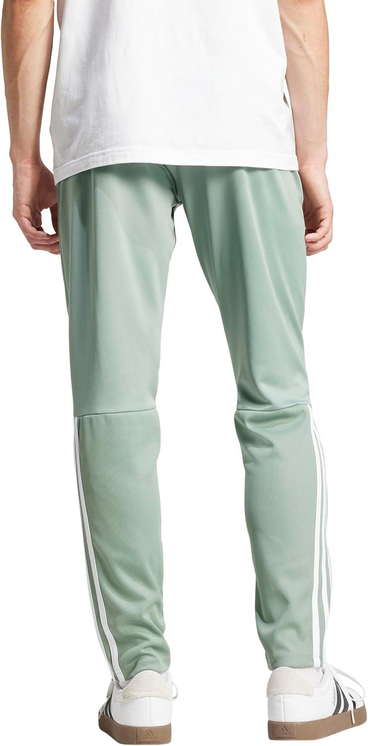 imageadidas Originals Mens Sereno Cut 3Stripes Slim Tapered PantsSilver GreenWhite