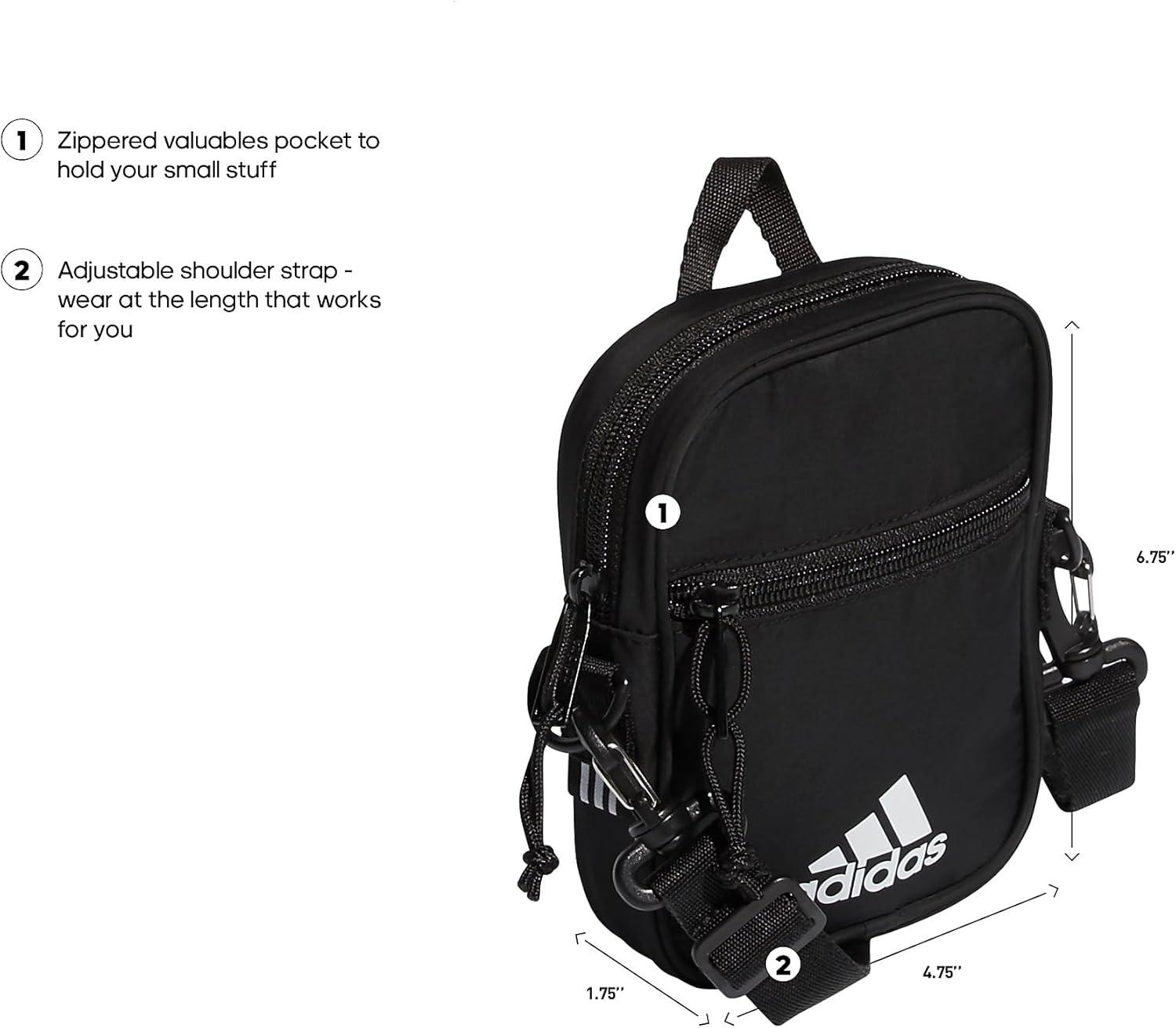 imageadidas Unisex Adult Must Have Festival Crossbody Small BagBlack