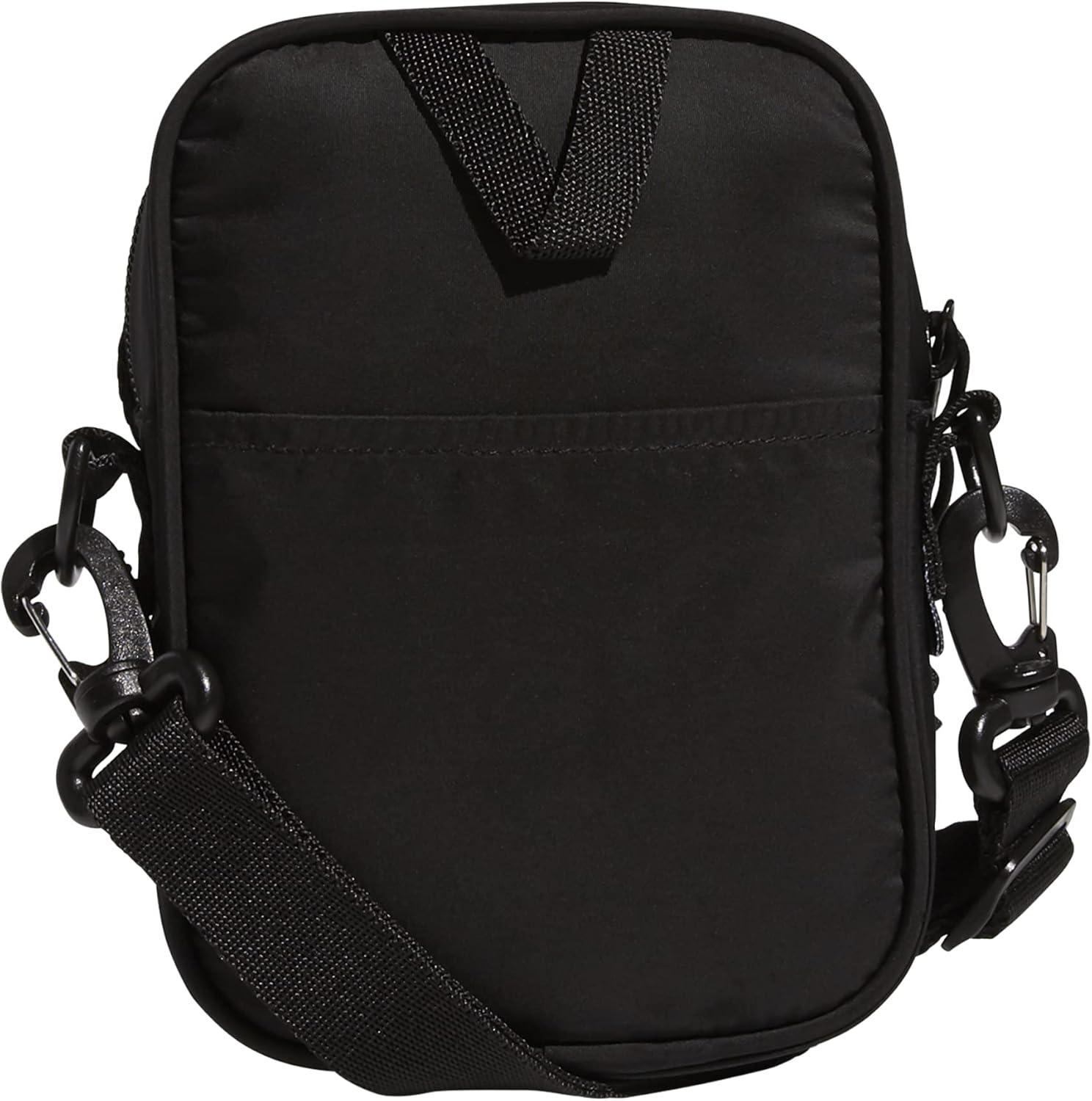 imageadidas Unisex Adult Must Have Festival Crossbody Small BagBlackWhite