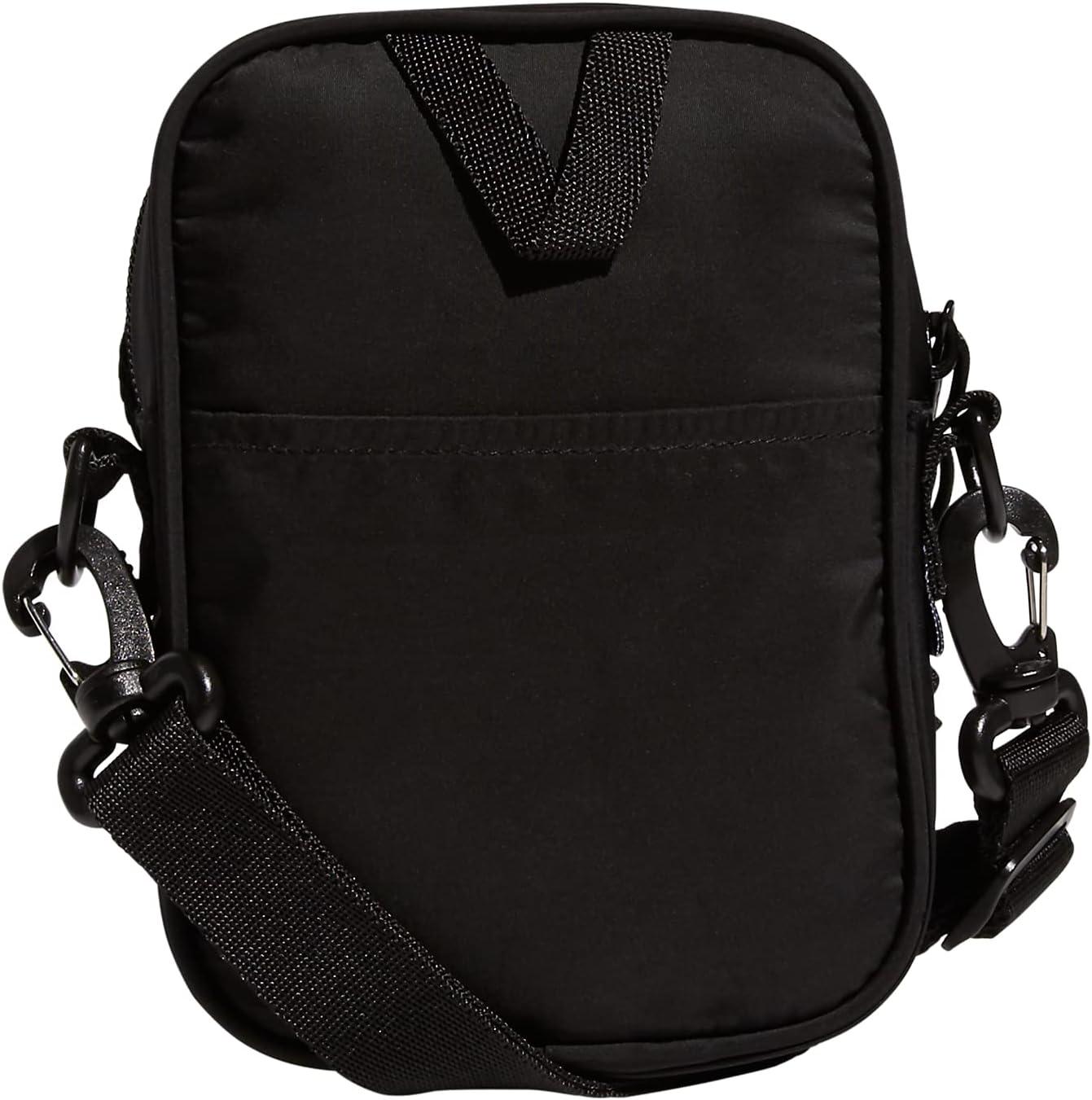 imageadidas Unisex Adult Must Have Festival Crossbody Small BagBlackWhite