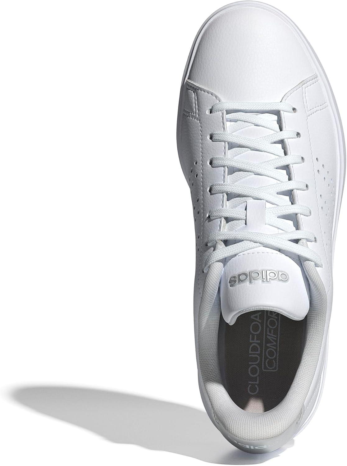 imageadidas Womens Advantage 20WhiteGreySilver Metallic