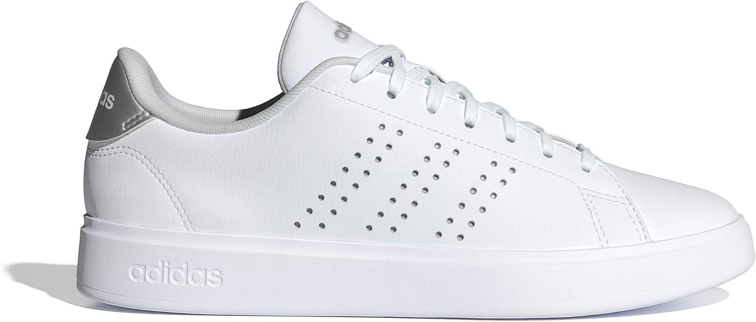 imageadidas Womens Advantage 20WhiteGreySilver Metallic