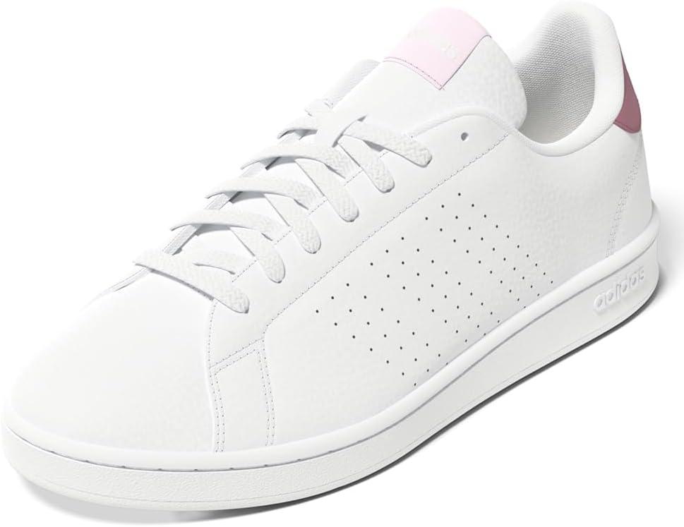 imageadidas Womens Advantage SneakerWhiteWhitePink Strata