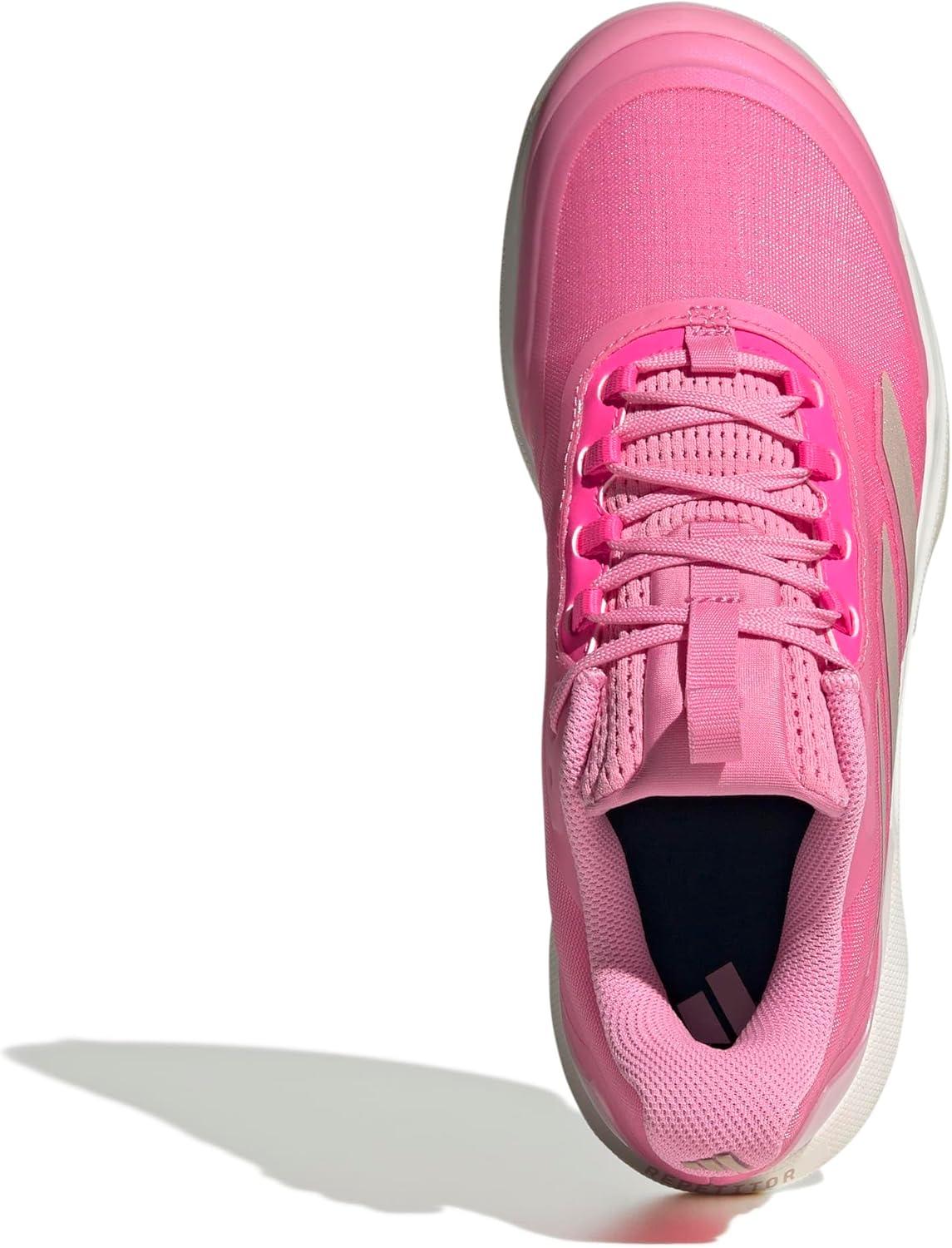 imageadidas Womens Avacourt 20Bliss PinkSilver MetallicLucid Pink