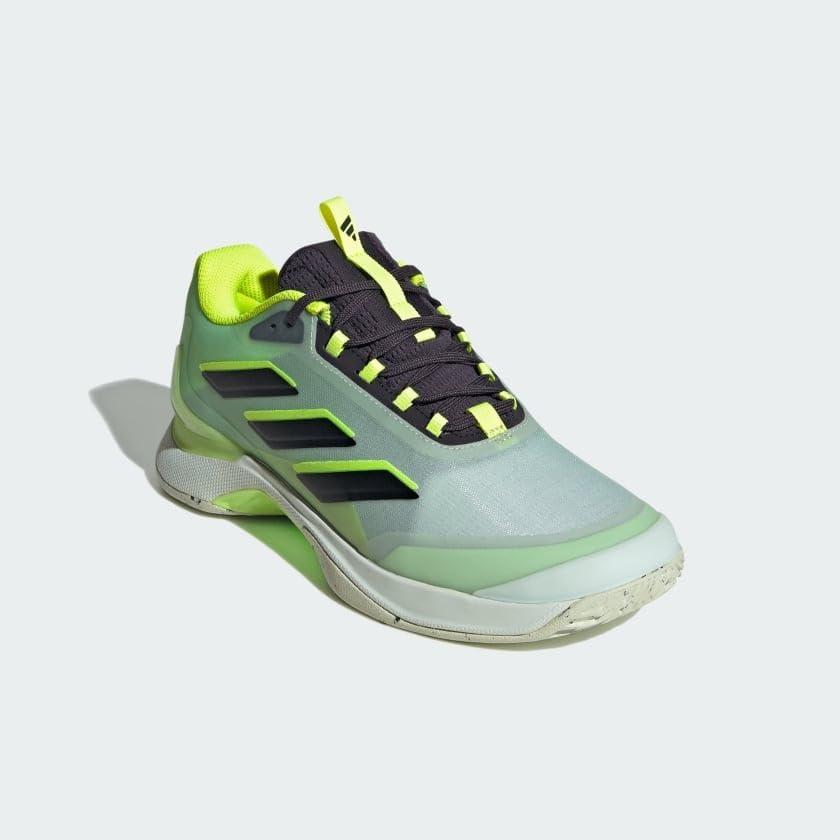 imageadidas Womens Avacourt 20Green SparkBlackLucid Lemon
