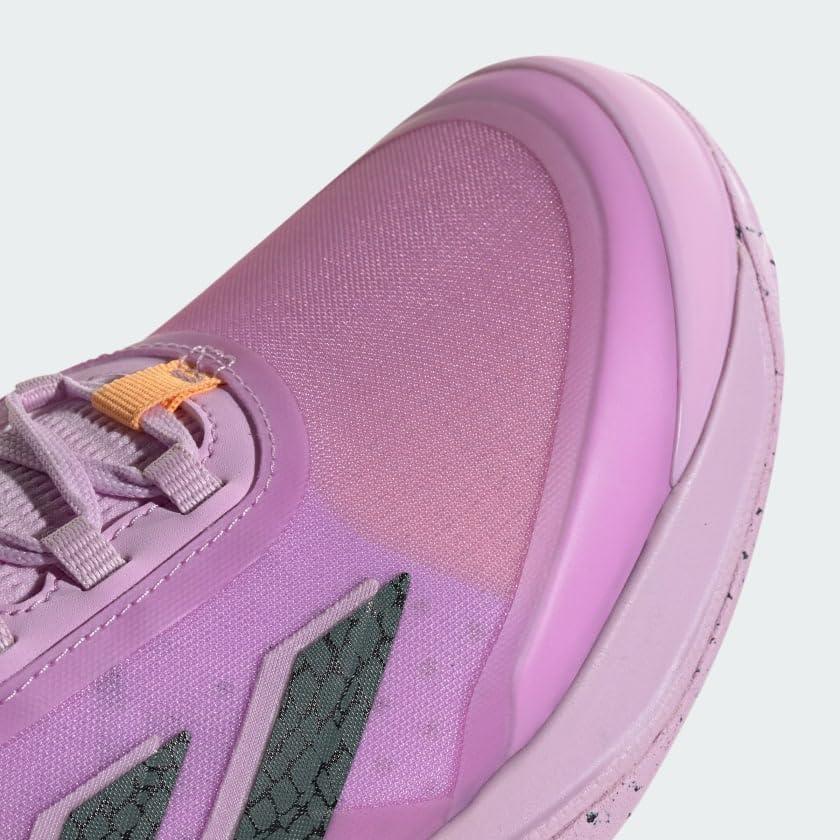 imageadidas Womens Avacourt 20Hazy OrangeLegend IvyBliss Lilac