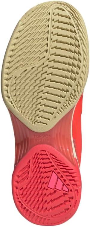imageadidas Womens Avacourt 20Lucid RedSilver MetallicWarm Vanilla