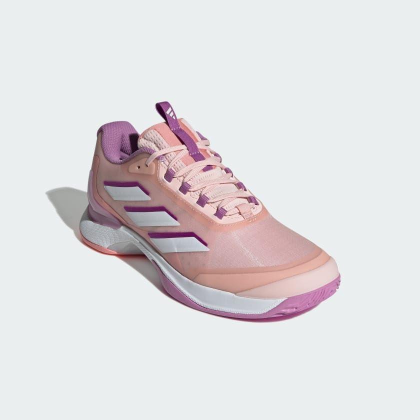 imageadidas Womens Avacourt 20Sandy PinkCloud WhitePurple Burst