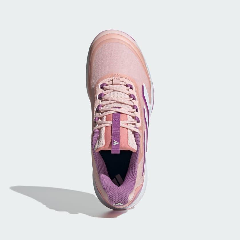 imageadidas Womens Avacourt 20Sandy PinkCloud WhitePurple Burst