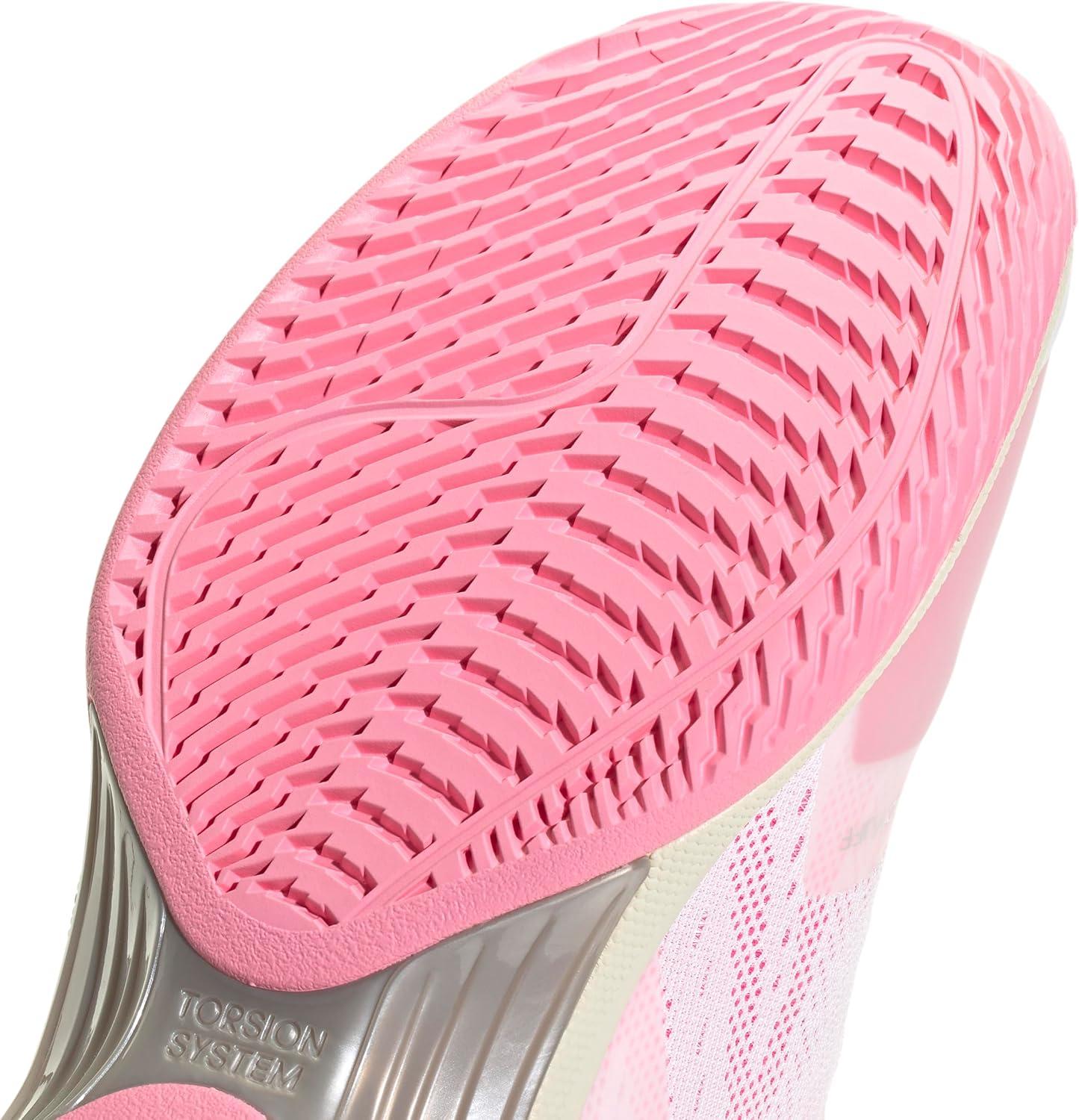 imageadidas Womens Avacourt 20WhiteChampagne MetallicLucid Pink