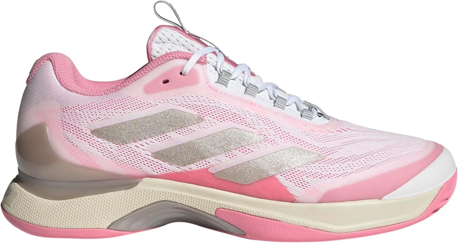 imageadidas Womens Avacourt 20WhiteChampagne MetallicLucid Pink