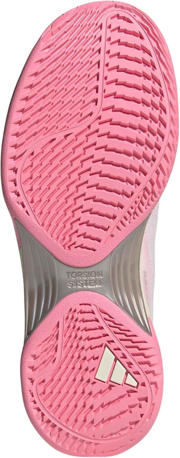 imageadidas Womens Avacourt 20WhiteChampagne MetallicLucid Pink