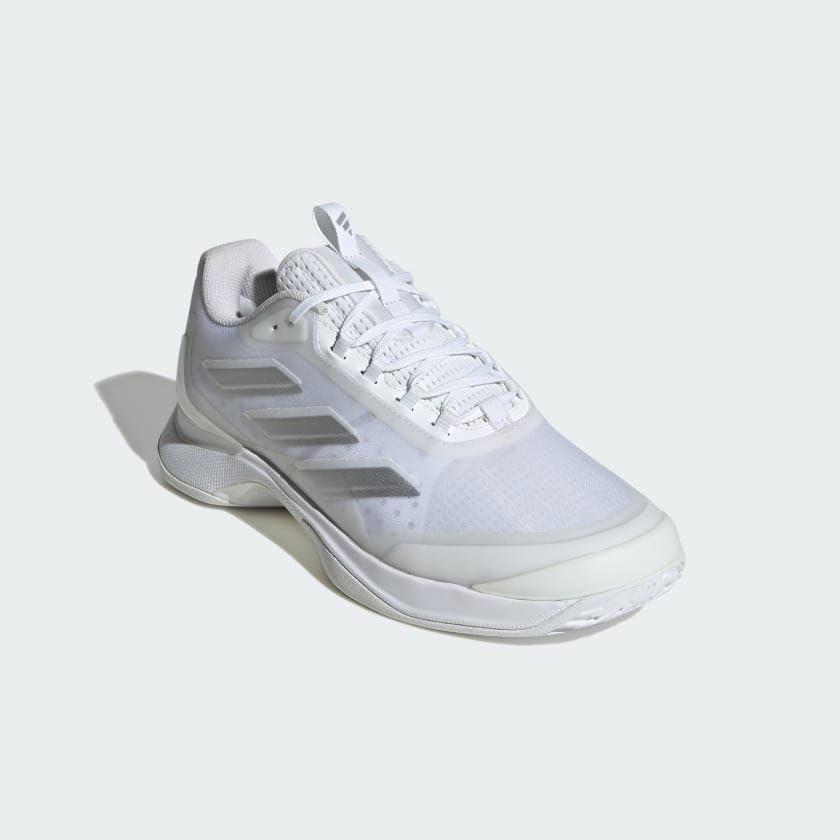 imageadidas Womens Avacourt 20WhiteSilver MetallicGrey