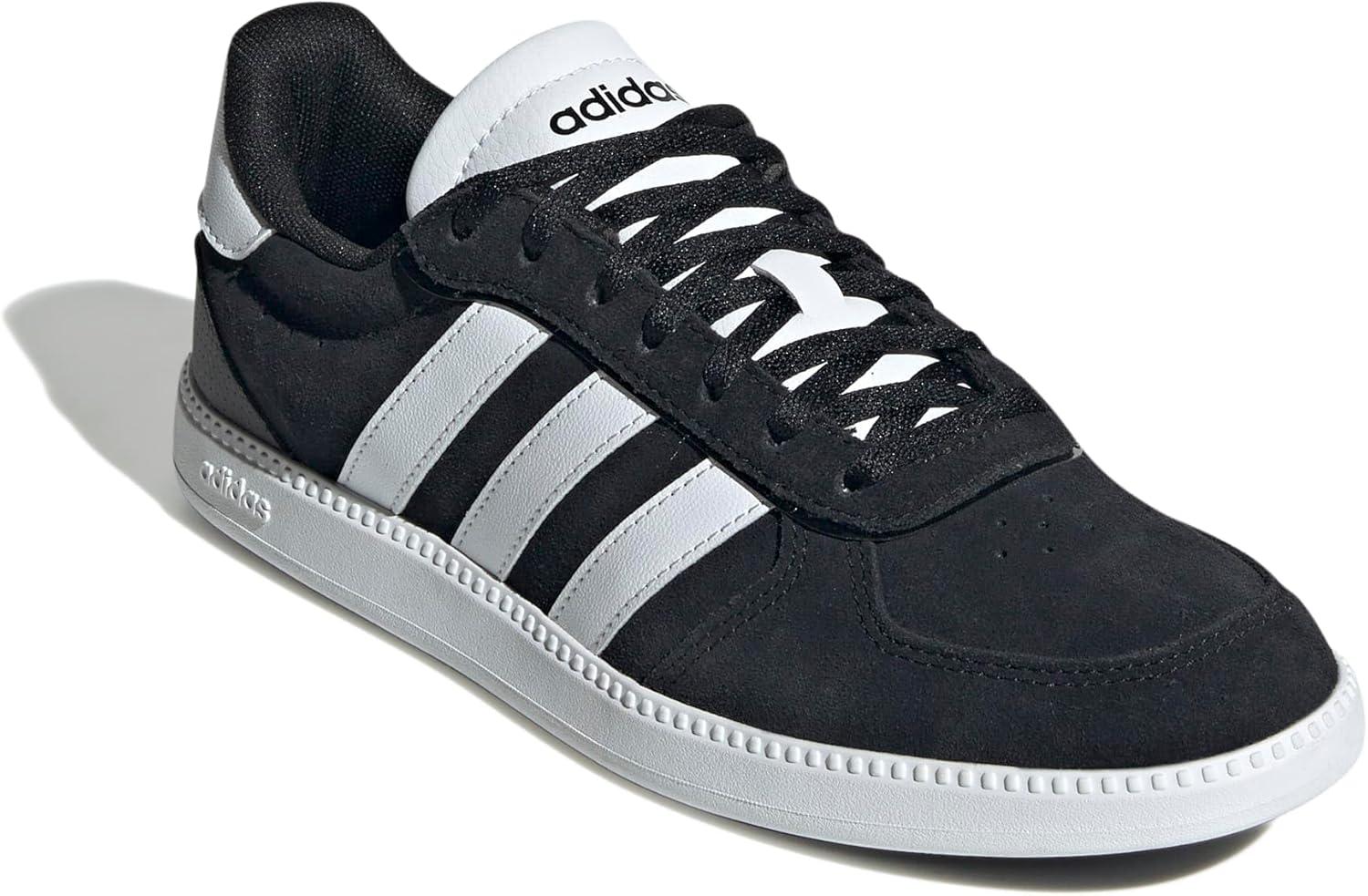 imageadidas Womens Breaknet Sleek SneakersBlackWhiteBlack