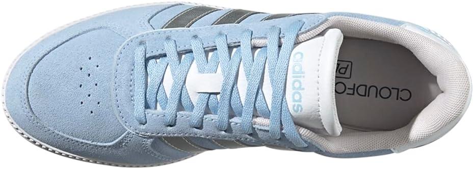 imageadidas Womens Breaknet Sleek SneakersBlueSilver MetallicHalo Blue