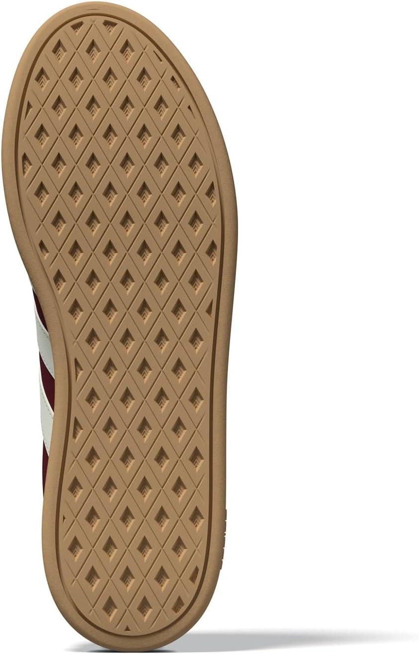 imageadidas Womens Breaknet Sleek SneakersShadow RedOff WhiteGold Metallic