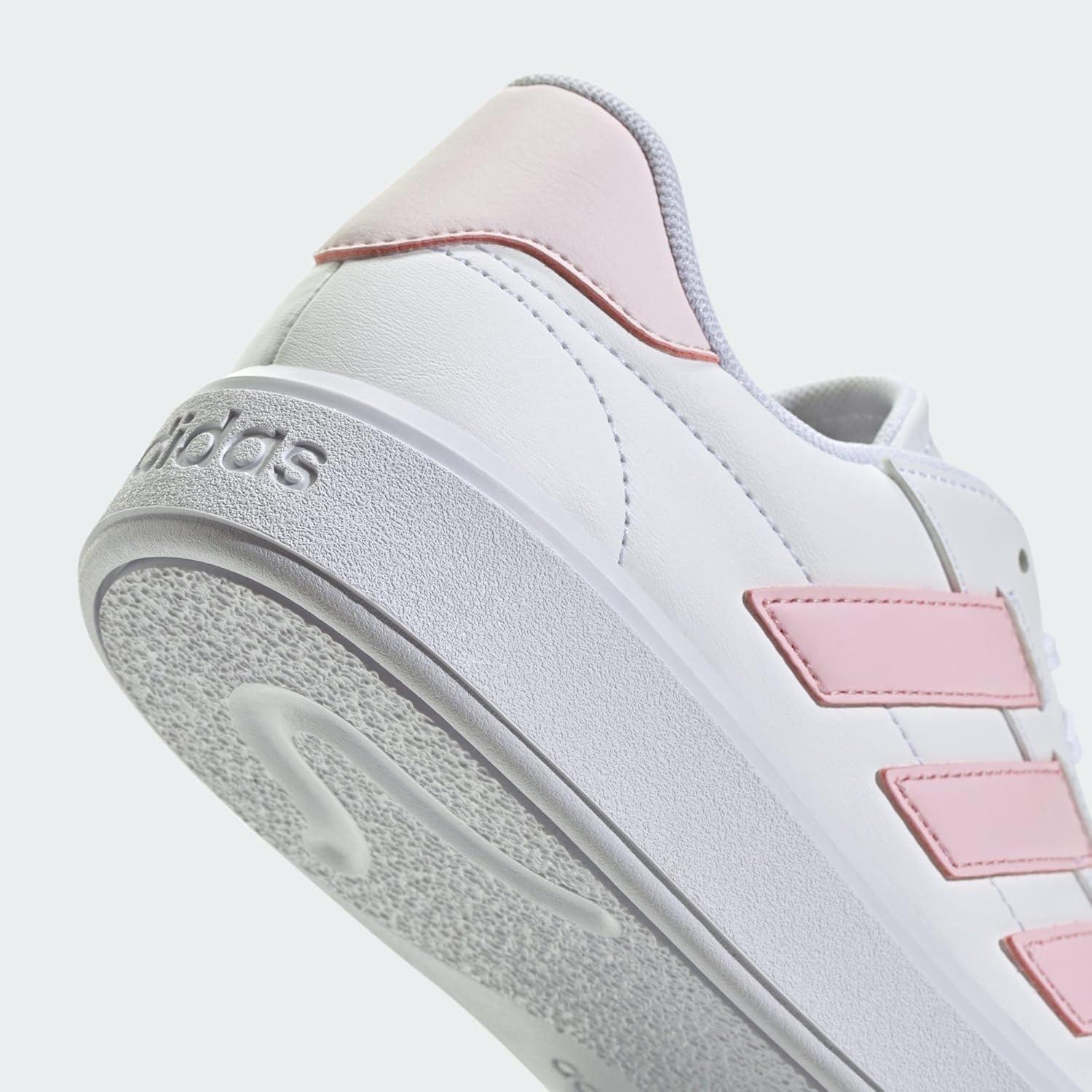 imageadidas Womens Courtblock SneakersSneakerCloud White Clear Pink Almost Pink