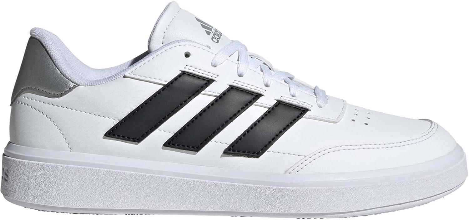 imageadidas Womens Courtblock SneakersSneakerWhiteBlackSilver Metallic