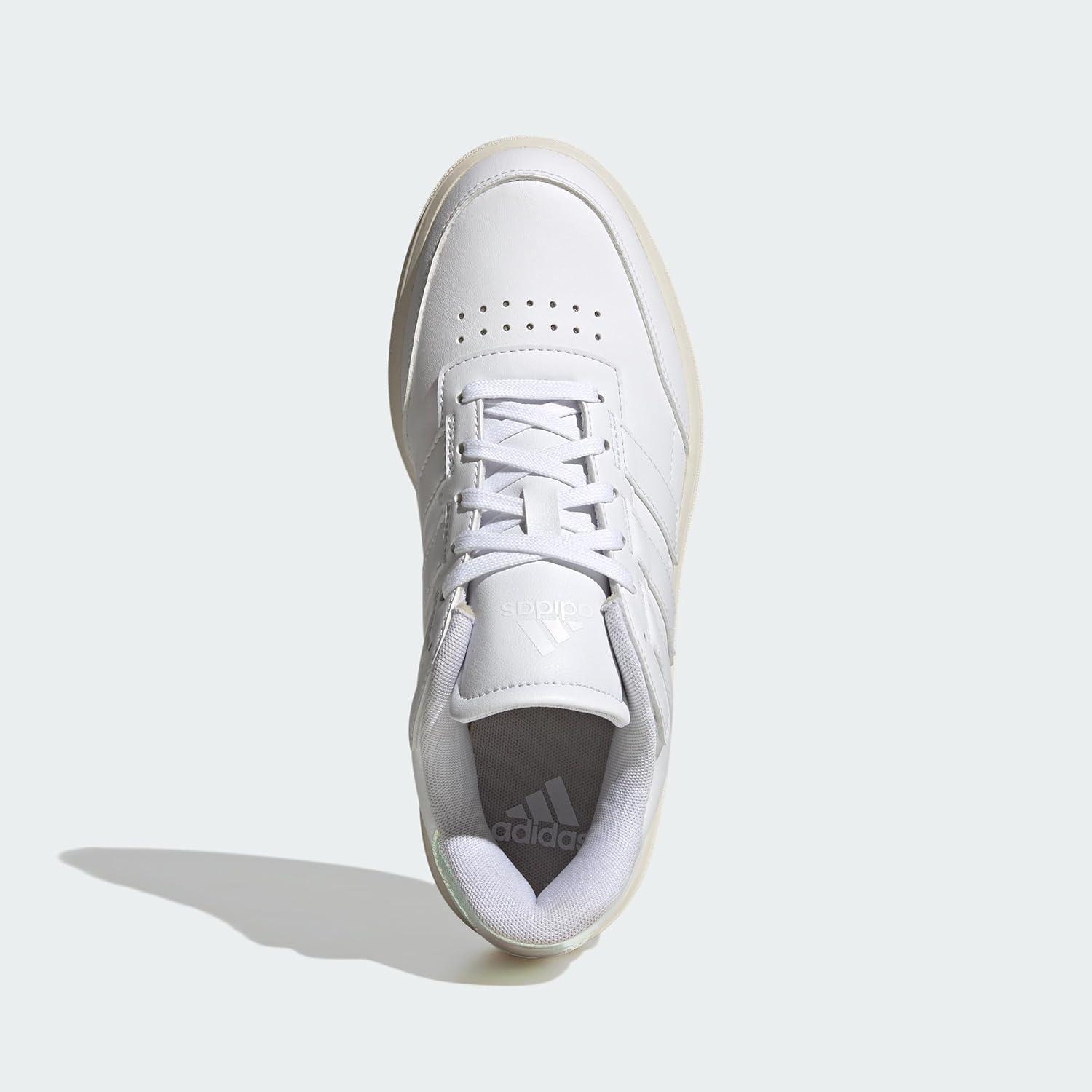 imageadidas Womens Courtblock SneakersSneakerWhiteWhiteOff White