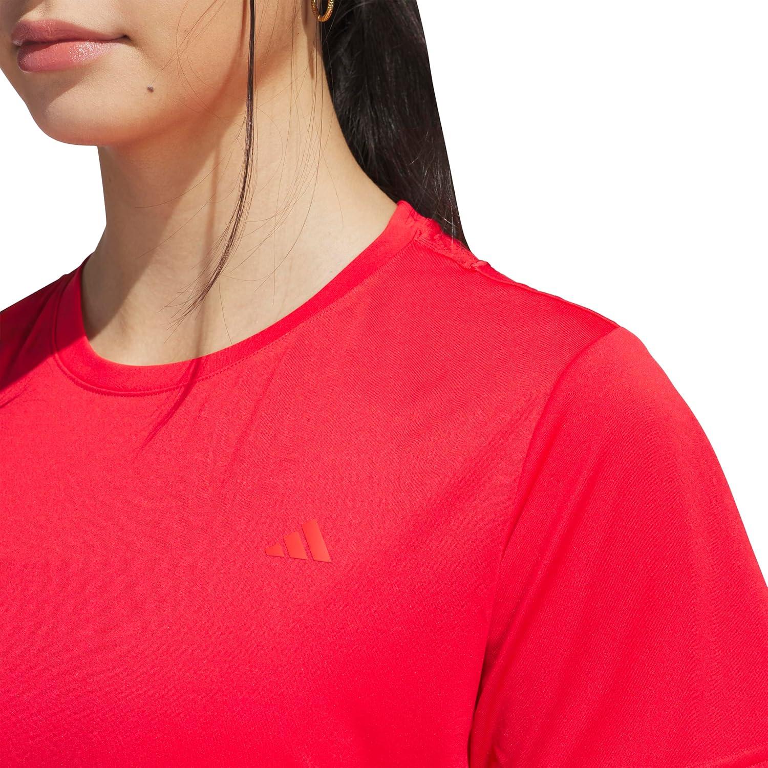 imageadidas Womens Designed for Training TShirtPure Ruby
