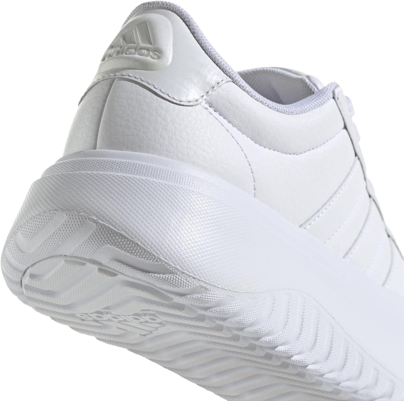 imageadidas Womens Grand Court Platform SneakerWhiteWhiteCrystal White