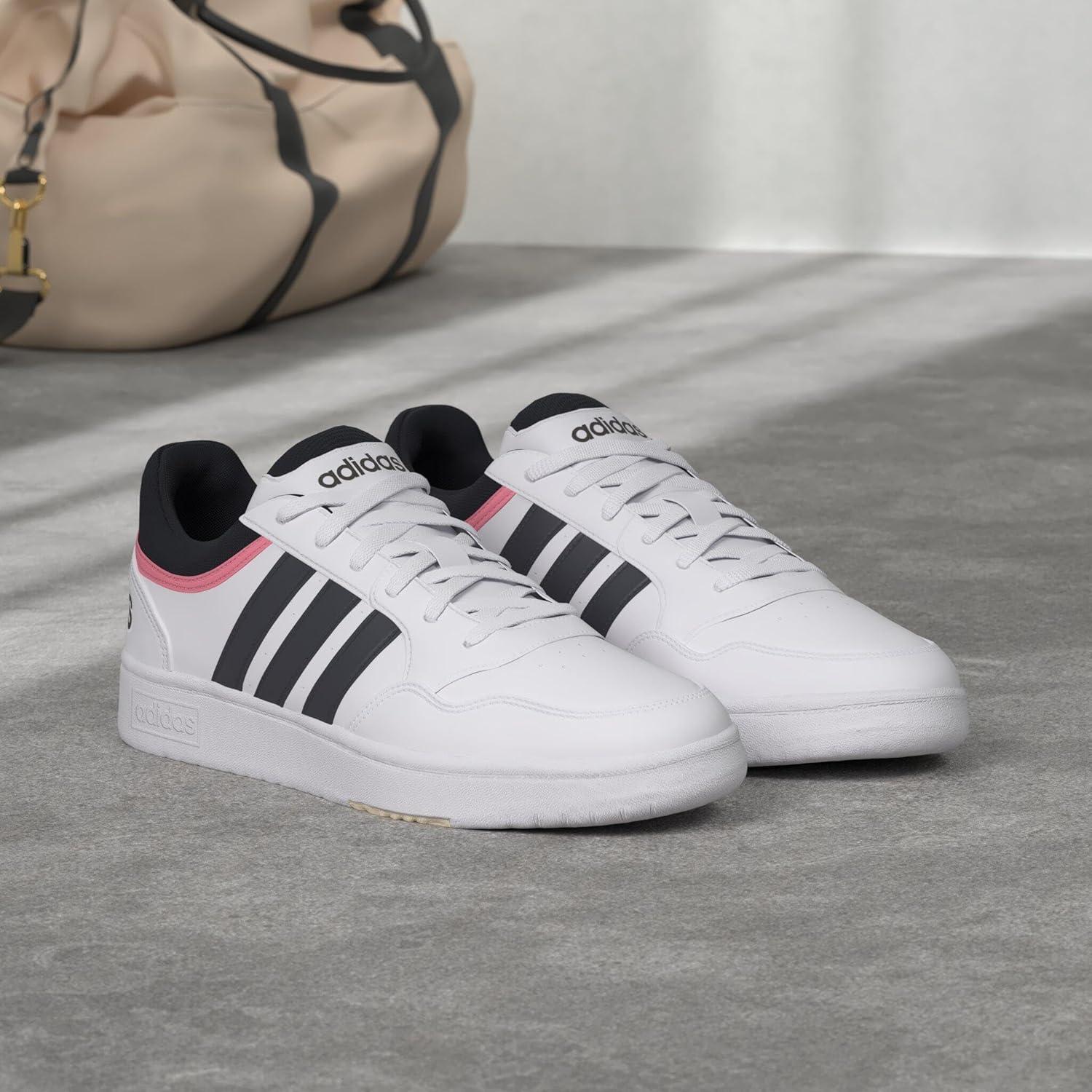 imageadidas Womens Hoops 30 SneakerWhiteLegend InkWonder White