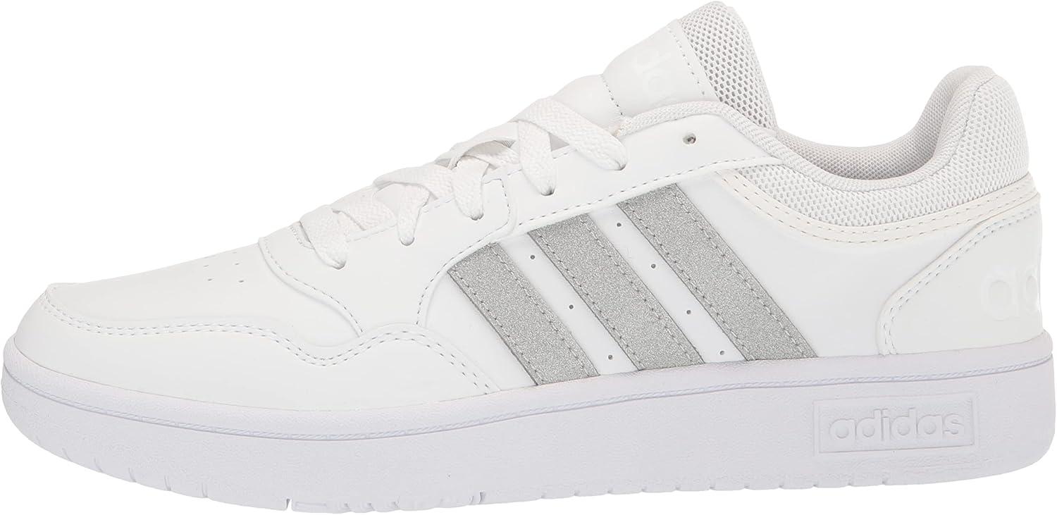 imageadidas Womens Hoops 30 SneakerWhiteSilver MetallicWhite