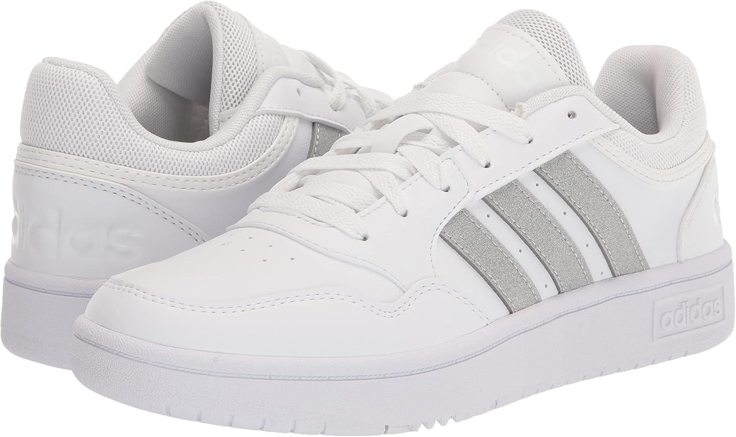 imageadidas Womens Hoops 30 SneakerWhiteSilver MetallicWhite