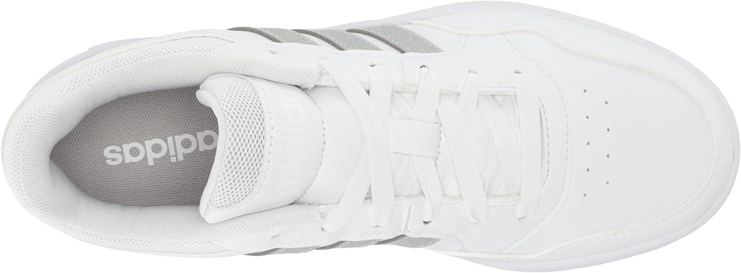 imageadidas Womens Hoops 30 SneakerWhiteSilver MetallicWhite