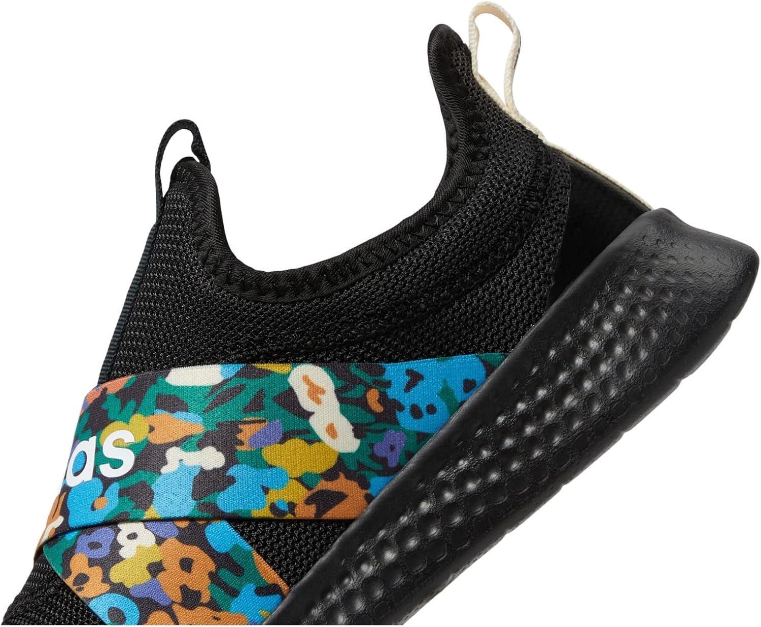 imageadidas Womens Puremotion Adapt Running SneakersBlack White Ecru Tint