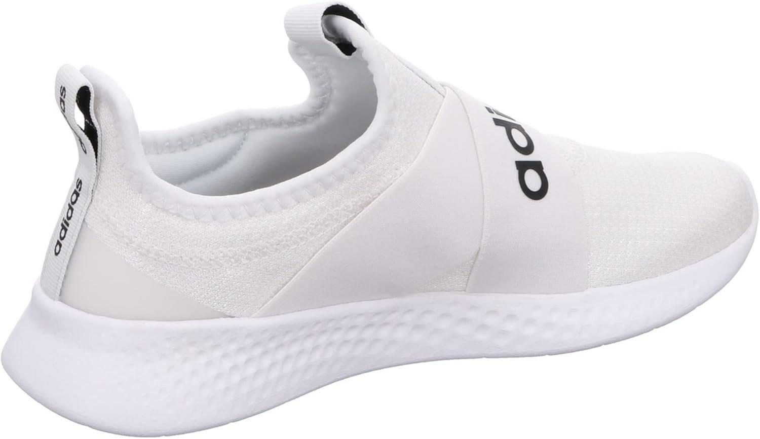 imageadidas Womens Puremotion Adapt Running SneakersCloud White Core Black Dove Grey