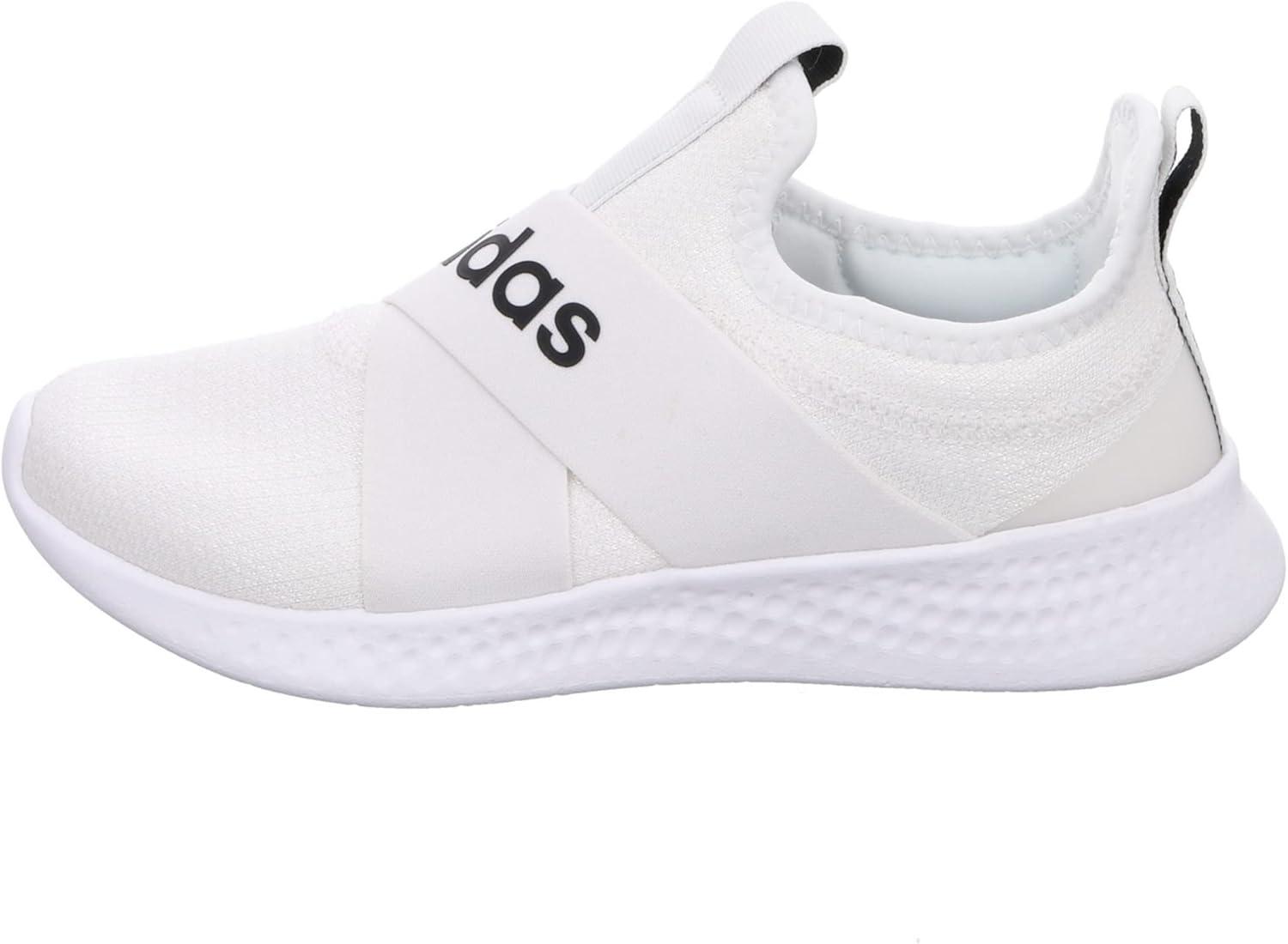 imageadidas Womens Puremotion Adapt Running SneakersCloud White Core Black Dove Grey