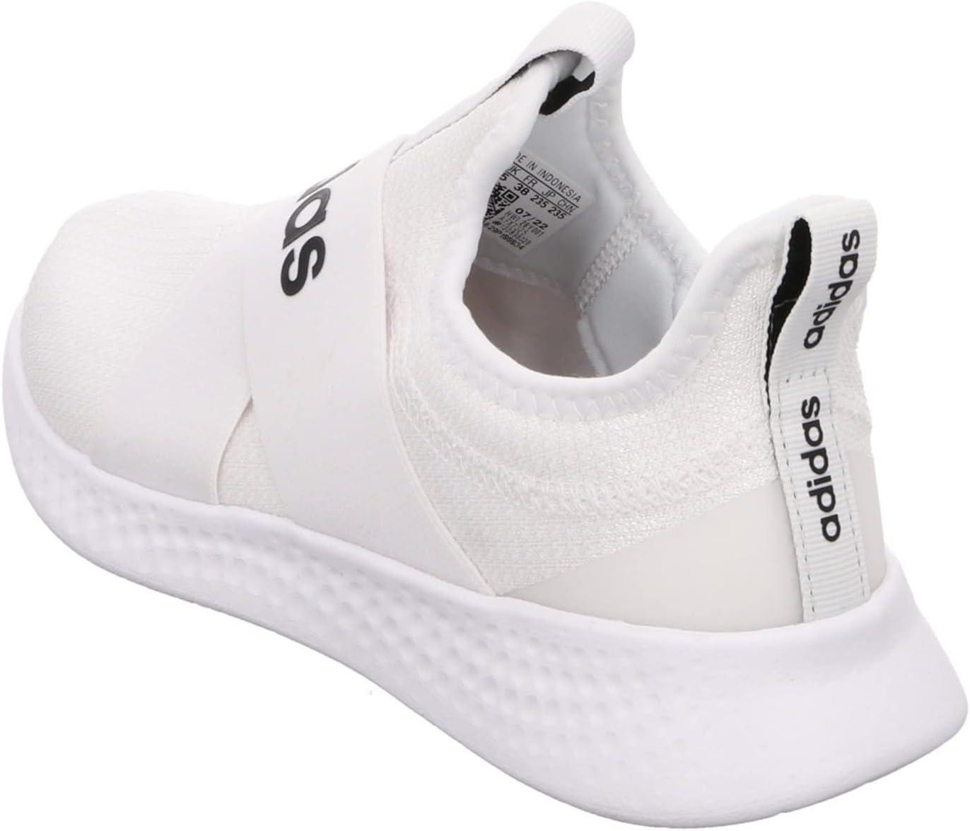 imageadidas Womens Puremotion Adapt Running SneakersCloud White Core Black Dove Grey