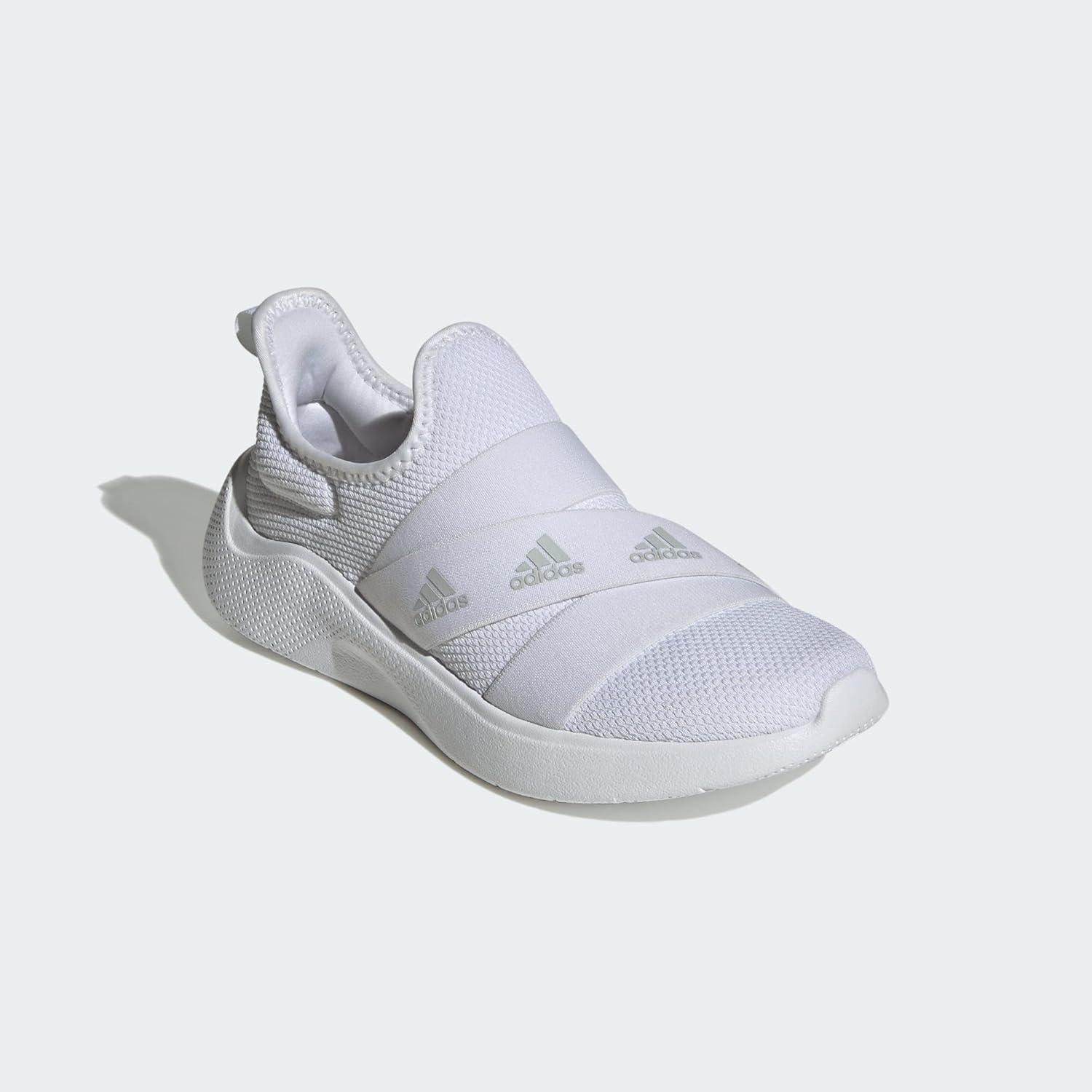 imageadidas Womens Puremotion Adapt Running SneakersCloud White Grey Two Cloud White