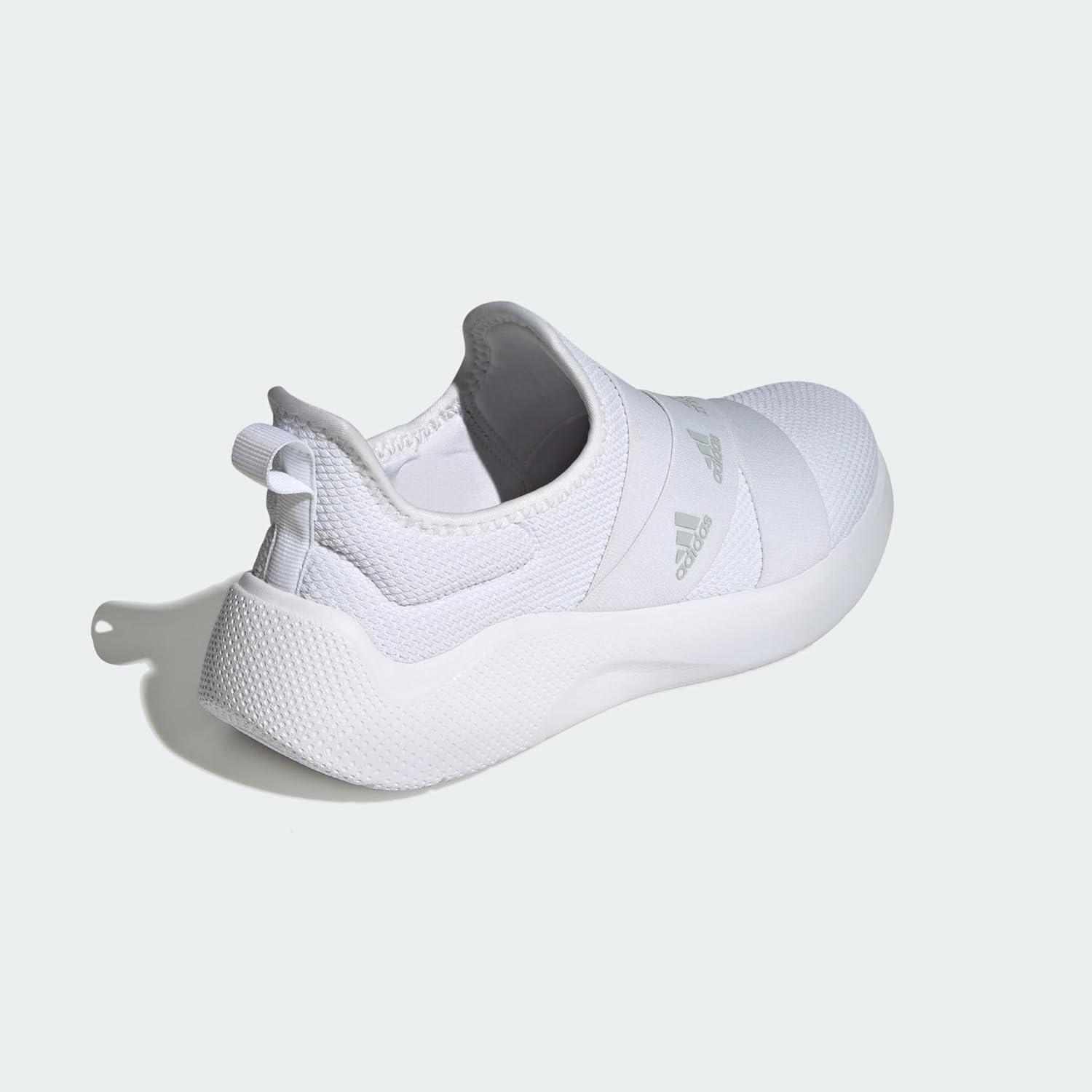 imageadidas Womens Puremotion Adapt Running SneakersCloud White Grey Two Cloud White