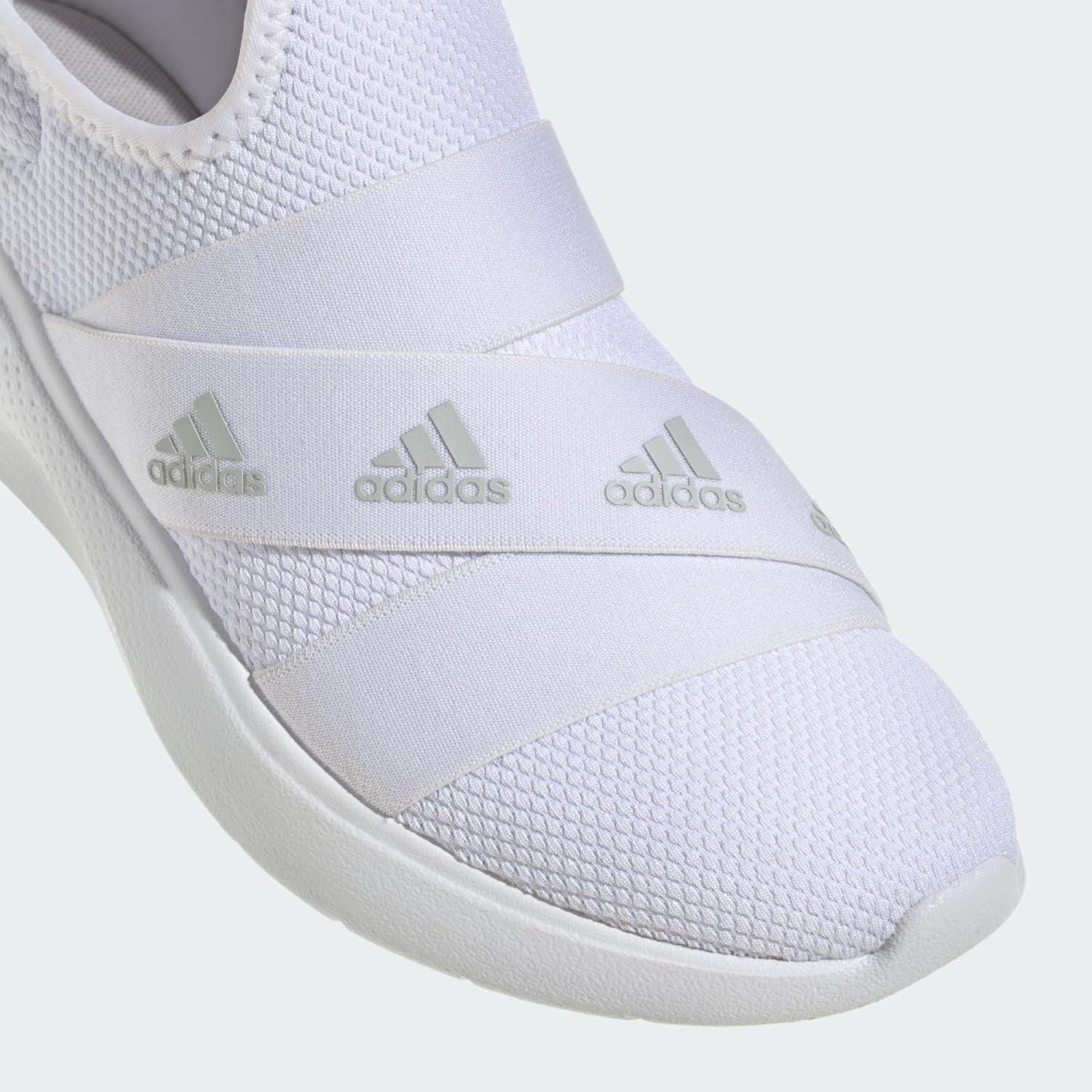 imageadidas Womens Puremotion Adapt Running SneakersCloud White Grey Two Cloud White