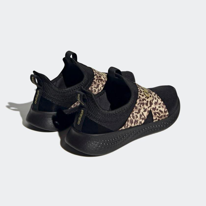 imageadidas Womens Puremotion Adapt Running SneakersCore BlackCore BlackGold Metallic