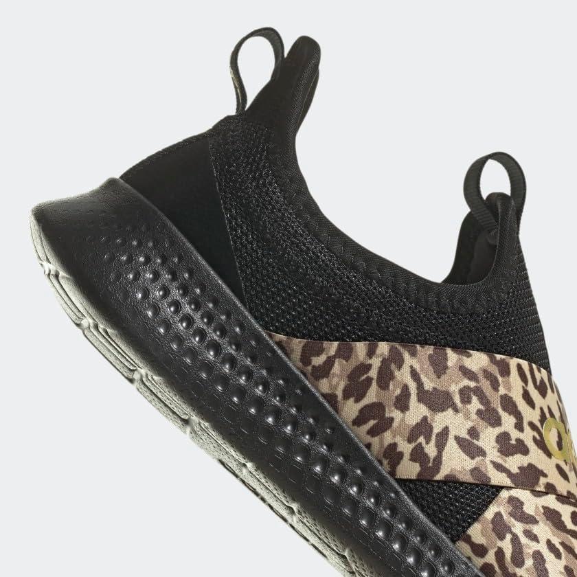 imageadidas Womens Puremotion Adapt Running SneakersCore BlackCore BlackGold Metallic