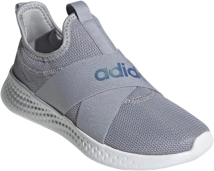 imageadidas Womens Puremotion Adapt Running SneakersHalo SilverHalo SilverSilver Metallic