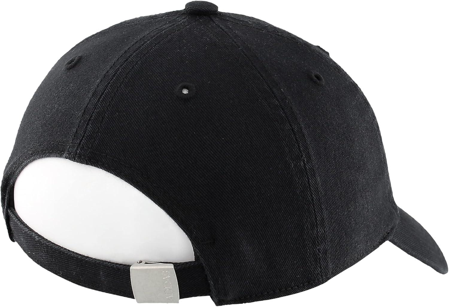 imageadidas Womens Saturday Baseball Cap Adjustable Cotton Hat Athletic Relaxed Fit DISCONTINUEDBlack10