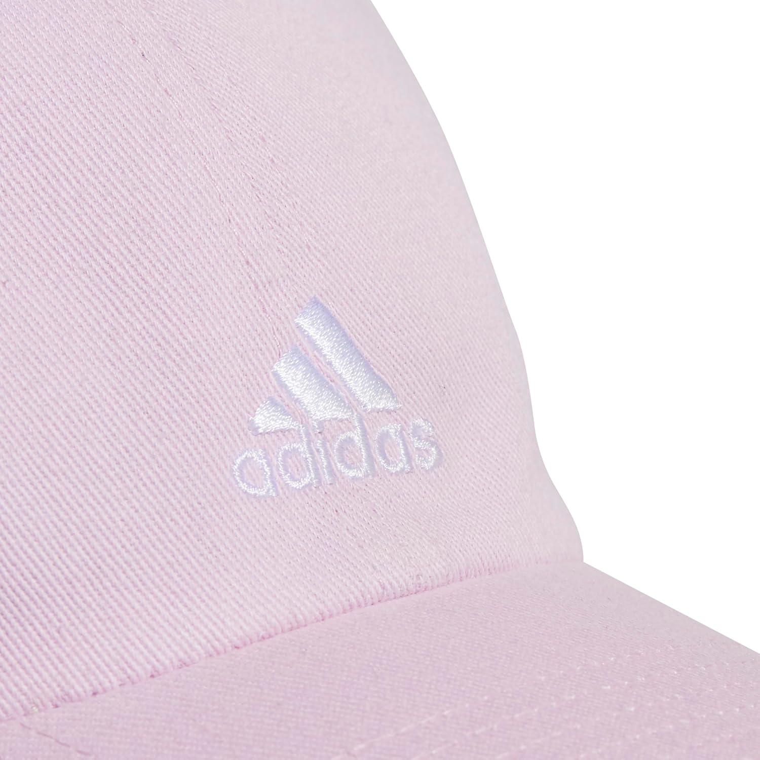 imageadidas Womens Saturday Baseball Cap Adjustable Cotton Hat Athletic Relaxed Fit DISCONTINUEDOrchid Fusion PurpleWhite